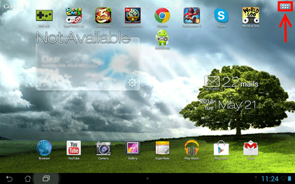Android Desktop, Apps Icon